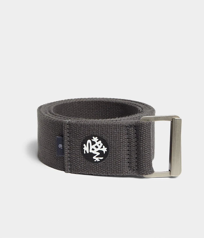 Manduka Align Yoga Strap — Thunder (Grey) / 6' (182cm)