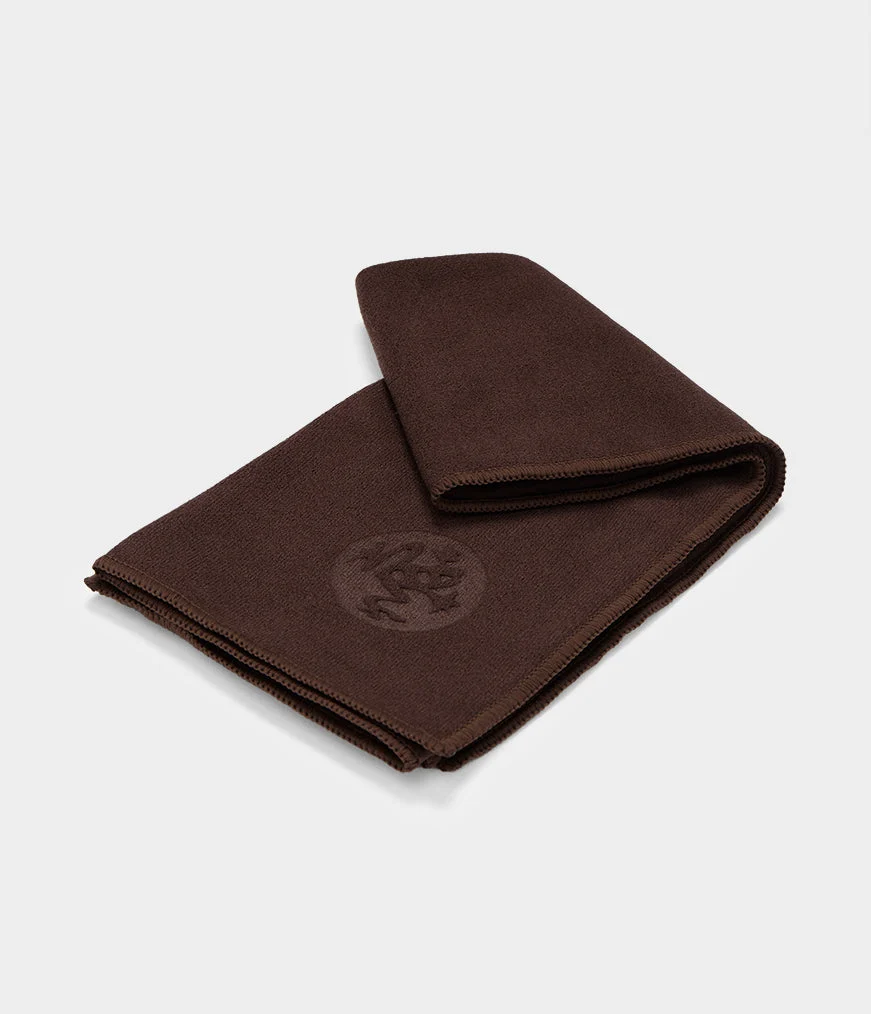 Manduka Equa Yoga Hand Towel — Caffe / Hand 16" x 24"