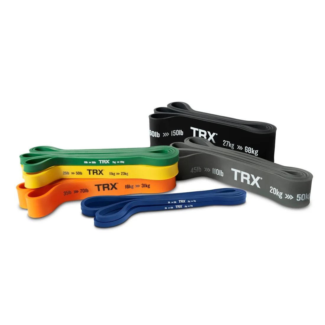 TRX STRENGTH BANDS — Blue: 5lb. - 15lb.